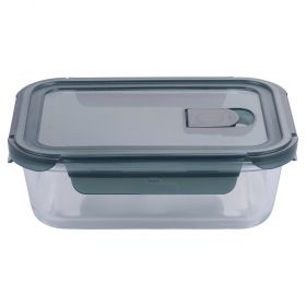 Contenitore ermetico rettangolare 1050 ml in vetro, SìChef