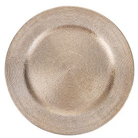 Sottopiatto oro