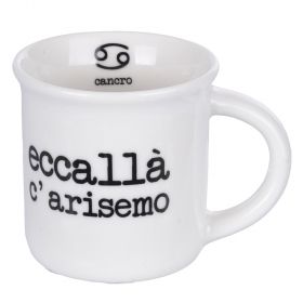 Tazzina caffè 90 ml, cancro, S.P.Q.eRe Zodiaco