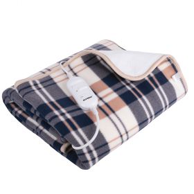 Termocoperta singola tartan 80x160 cm basso consumo 60 W, Pisola