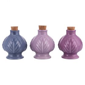 Pumo mini oliera 120 ml in ceramica e sughero, Provence