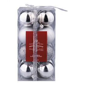 Set 16 palle di Natale Ø 5 cm, Santa's House