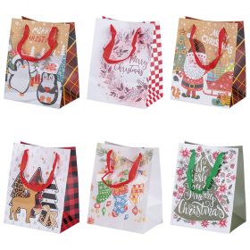 Busta natalizia glitter piccola, Santa's House