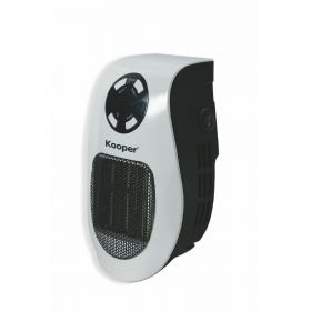 Mini Termoventilatore bianco 900 W, PluggyPlus