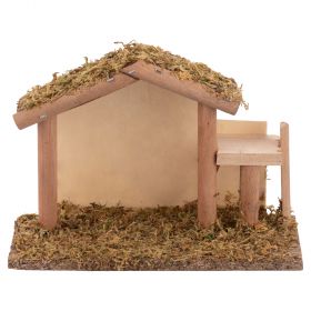 Capanna presepe 18x8x12 cm, Santa's House