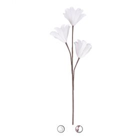 Fiori di magnolia artificiali h. 104 cm, Sibilla