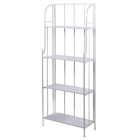 Scaffale 4 ripiani in ferro battuto