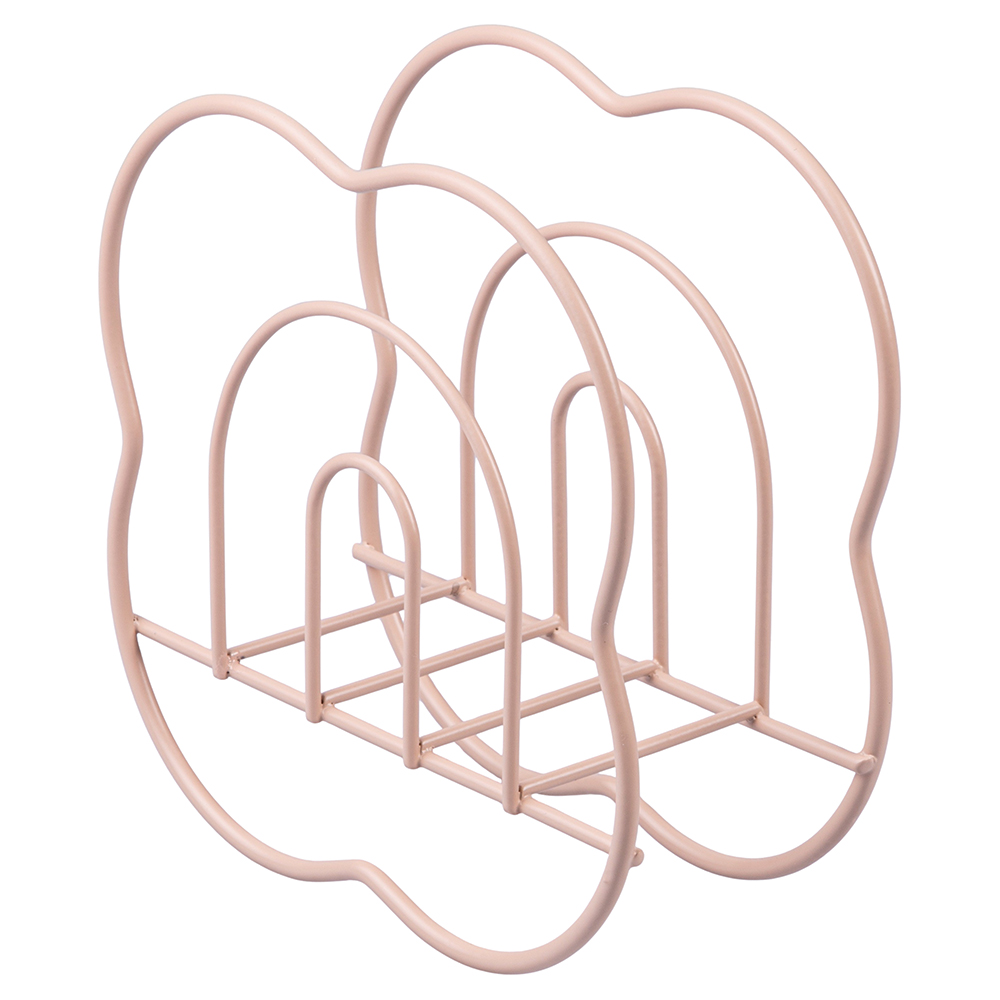 Portatovaglioli in metallo, Mocha Mousse, Flower