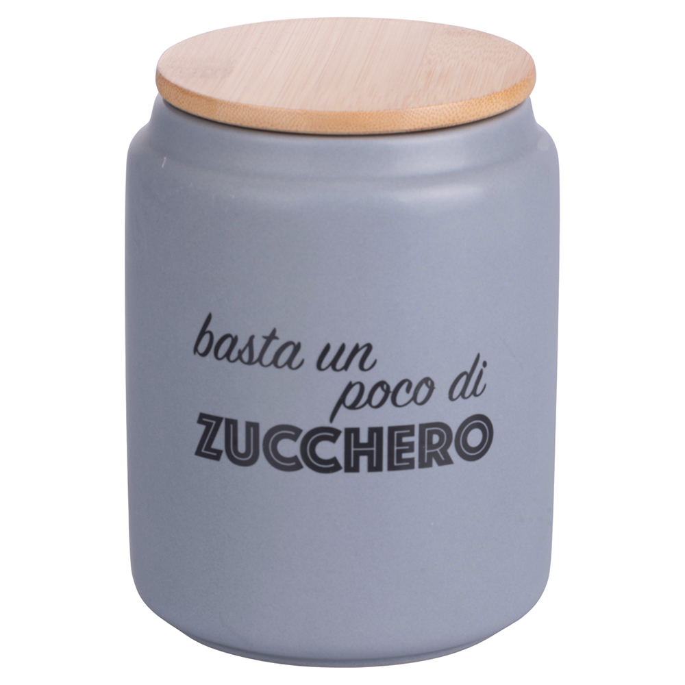 Barattolo zucchero 900 ml in ceramica e bambù, Idee