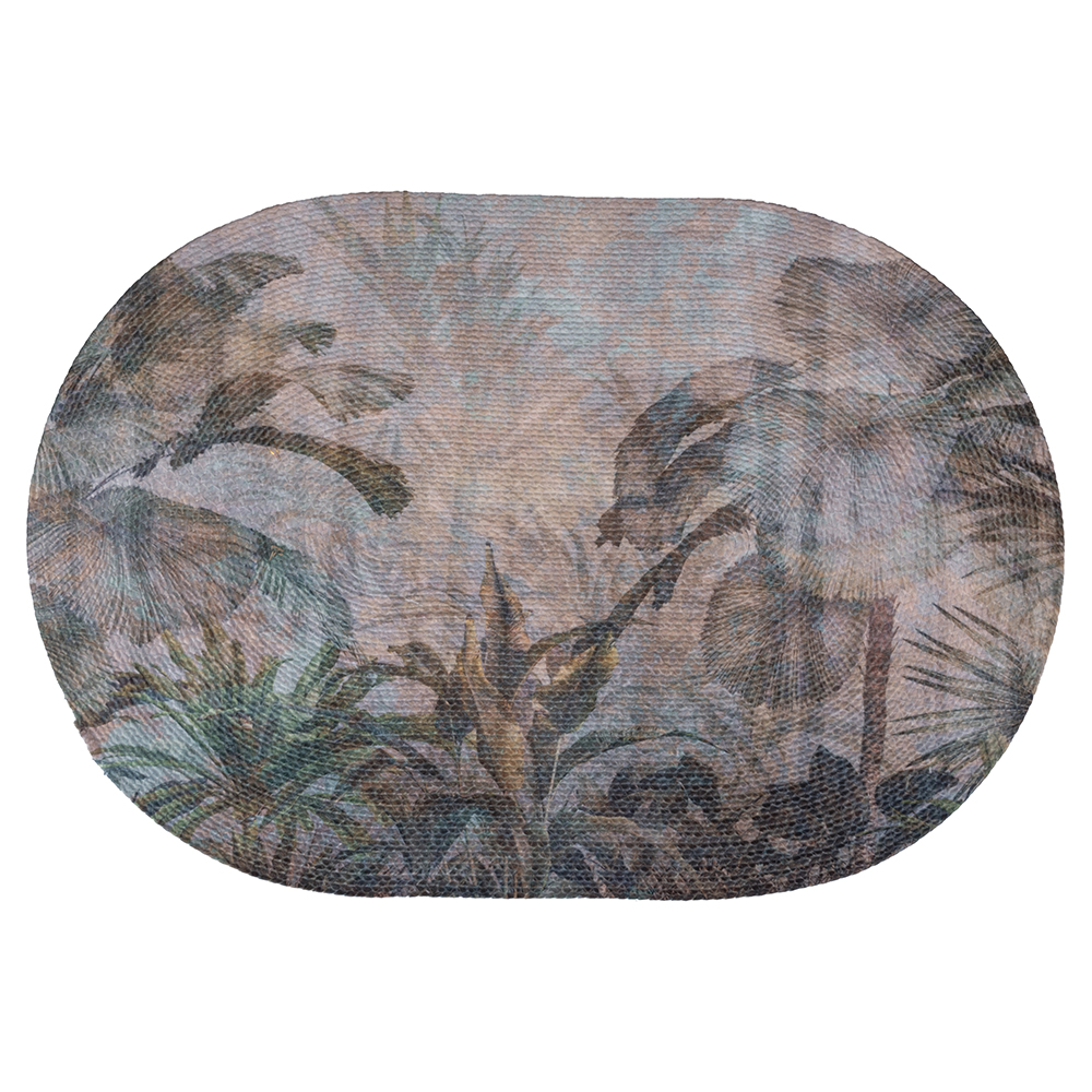 Tovaglietta ovale in policotone, Sakura