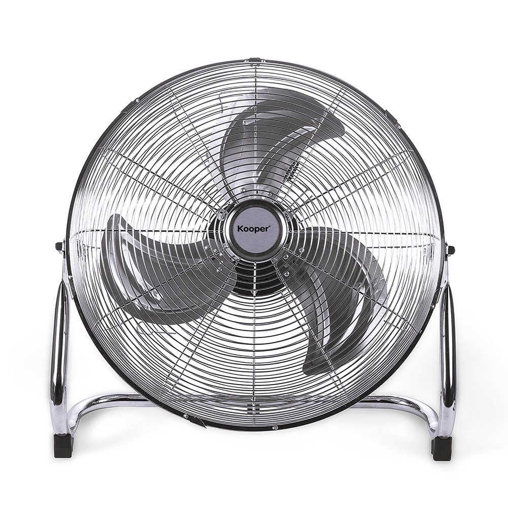 Ventilatore alta velocità Ø 35 cm con 3 pale 70W, silver, Kooper