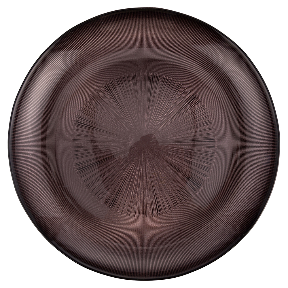 Sottopiatto in vetro, viola