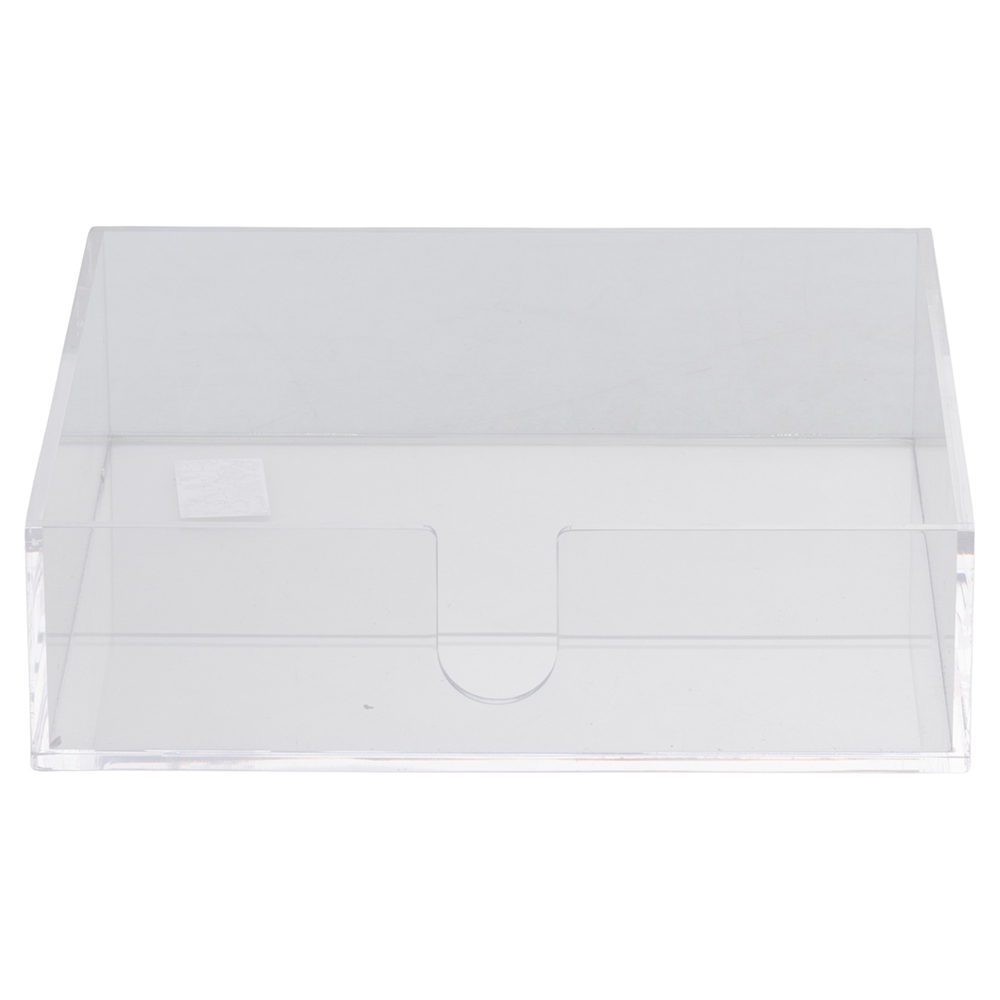 Portatovaglioli trasparente in acrilico 20x20 cm, Fashion