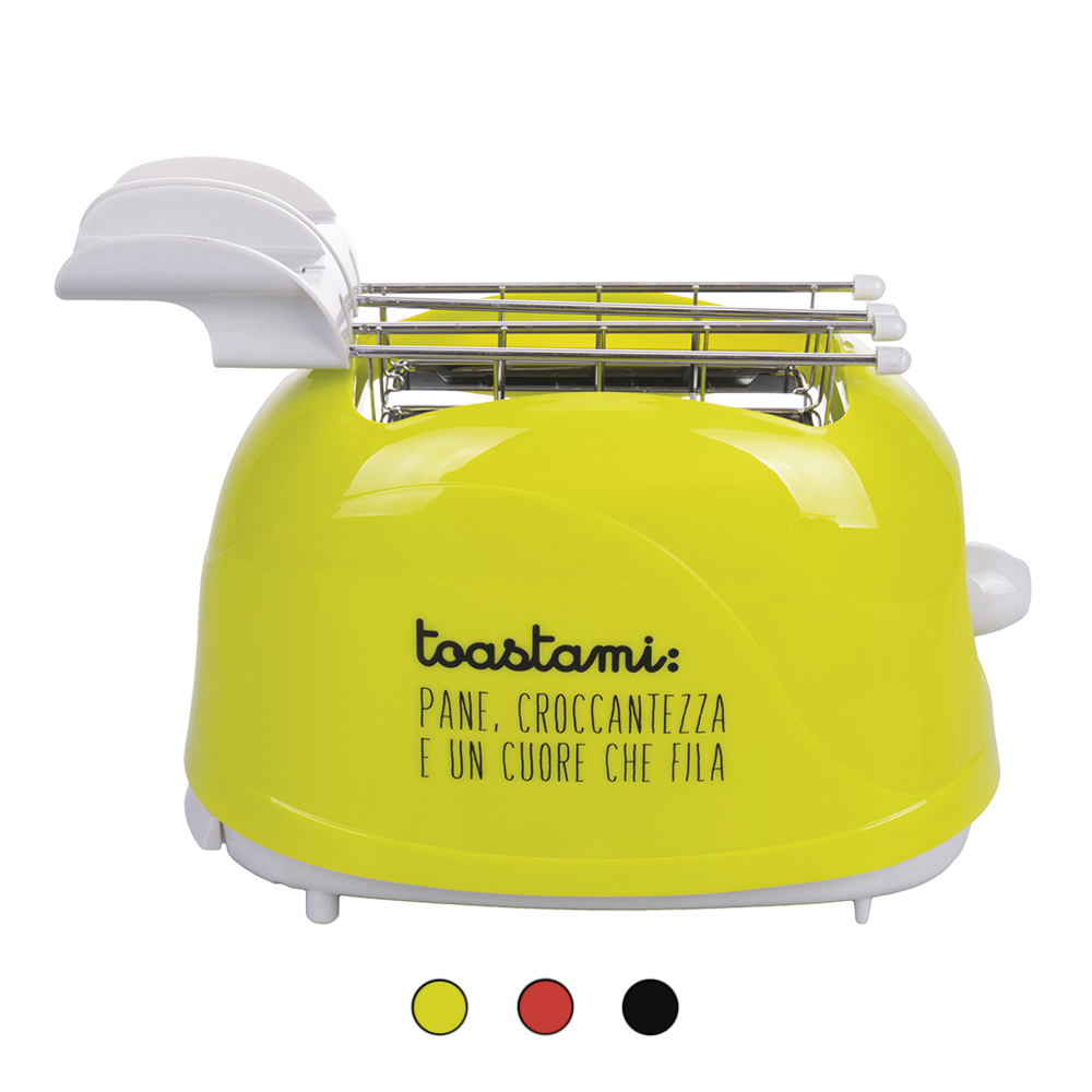 Tostapane elettrico 2 pinze in acciaio, 700 W, Kooper