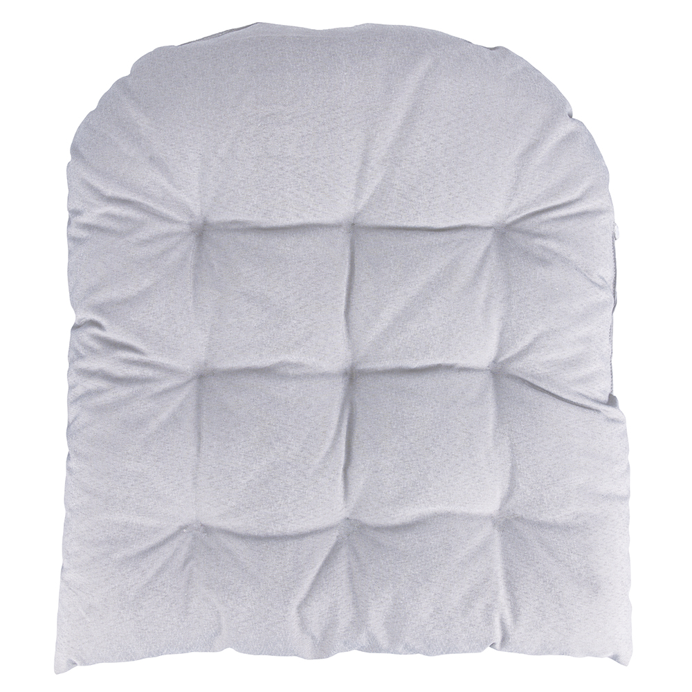 Cuscino sedia 50x46 cm, idrorepellente, grigio, Pachá Esté