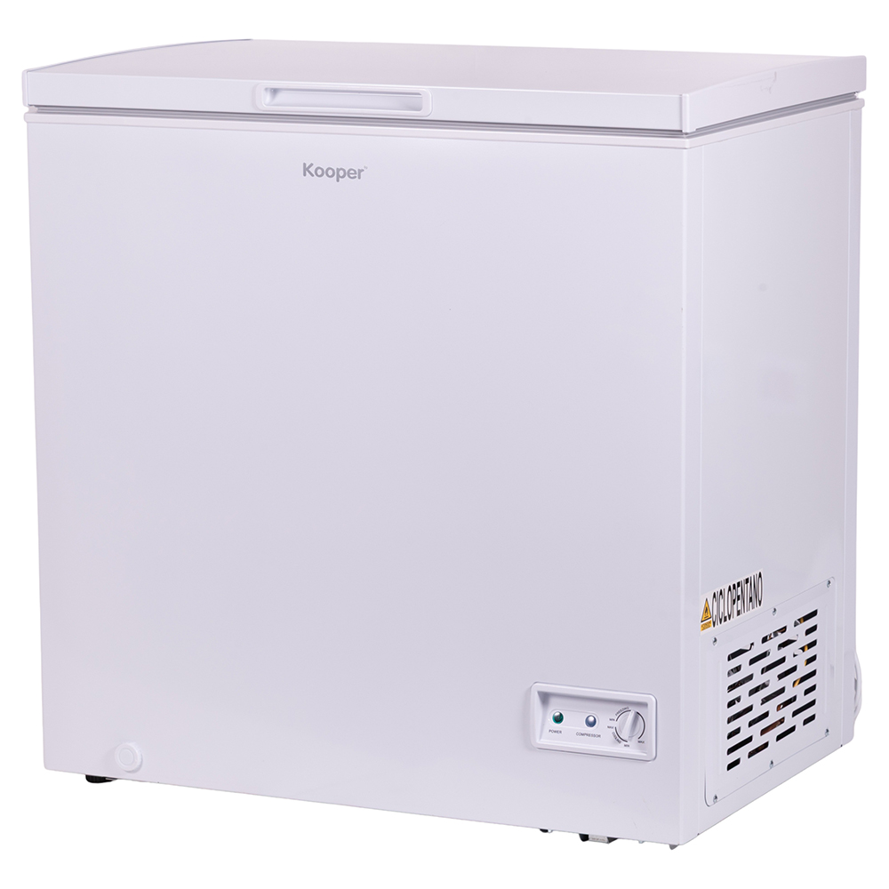 Congelatore a pozzetto 200L, 82,7x55,6x84,6 cm, bianco, Kooper