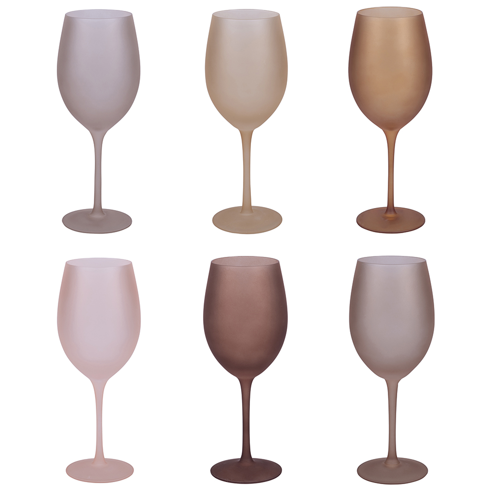 Set 6 calici 650 ml frosted, Happy Hour Chocolate