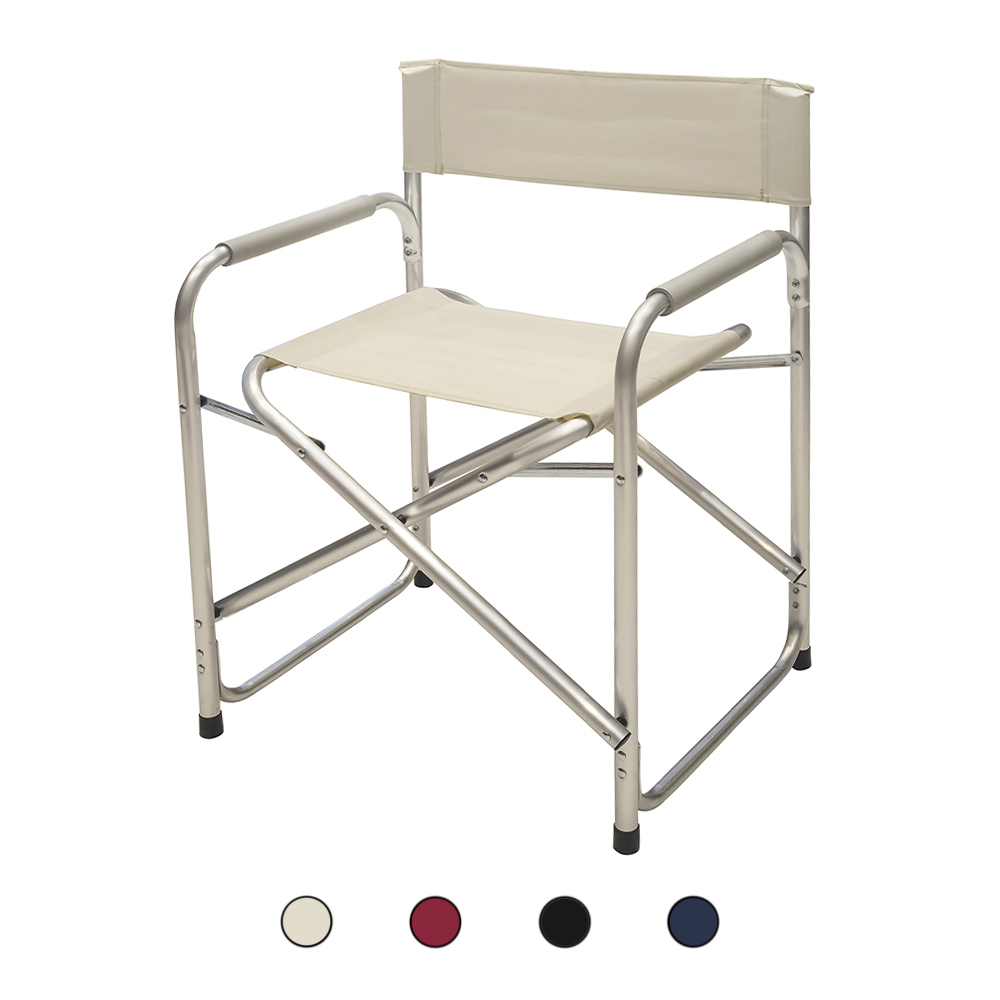 Sedia regista con braccioli, richiudibile, Esté