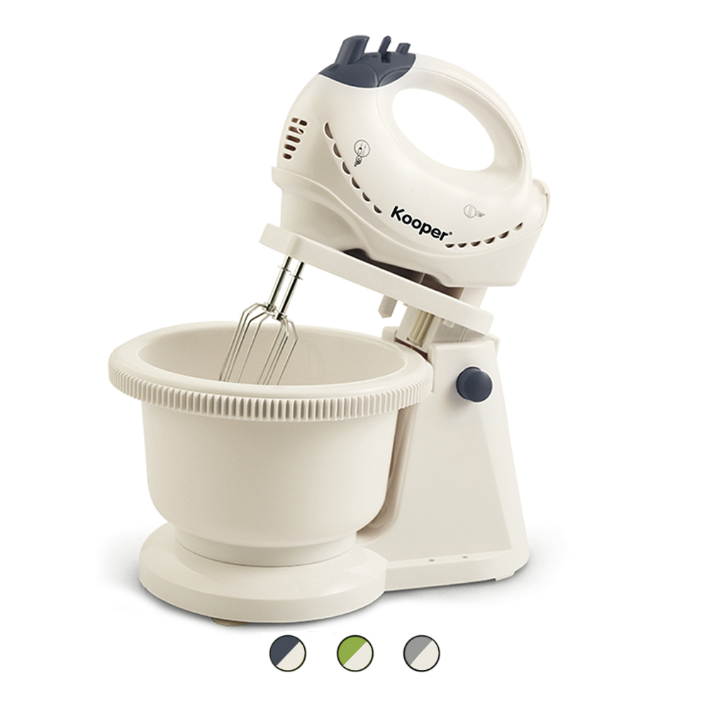 Sbattitore con ciotola girevole 2l 200W, Juanito