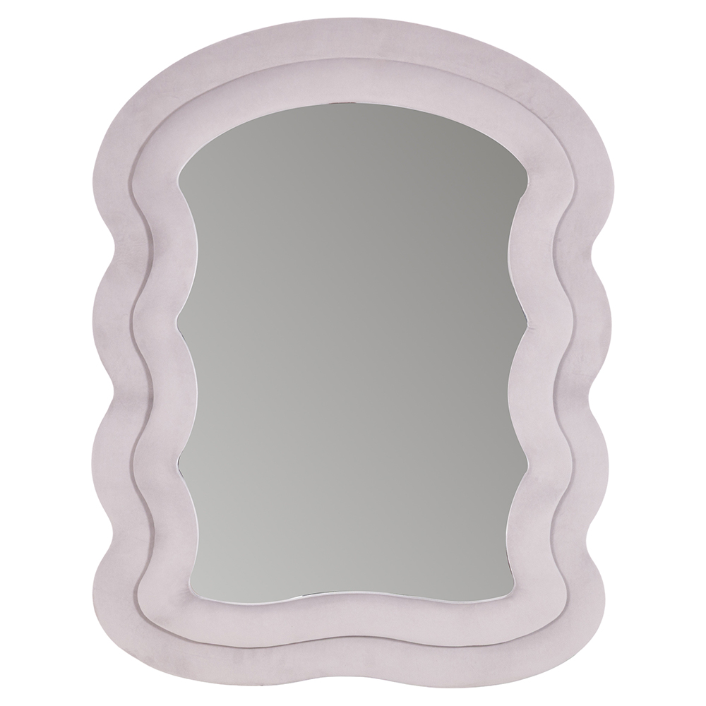 Specchio arredo da terra 70x90 cm, grigio chiaro, More Amor