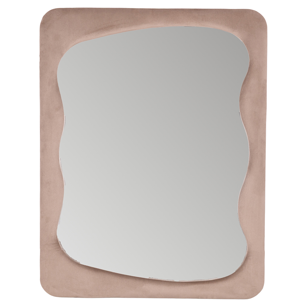 Specchio arredo da muro 70x90 cm, tortora, More Amor