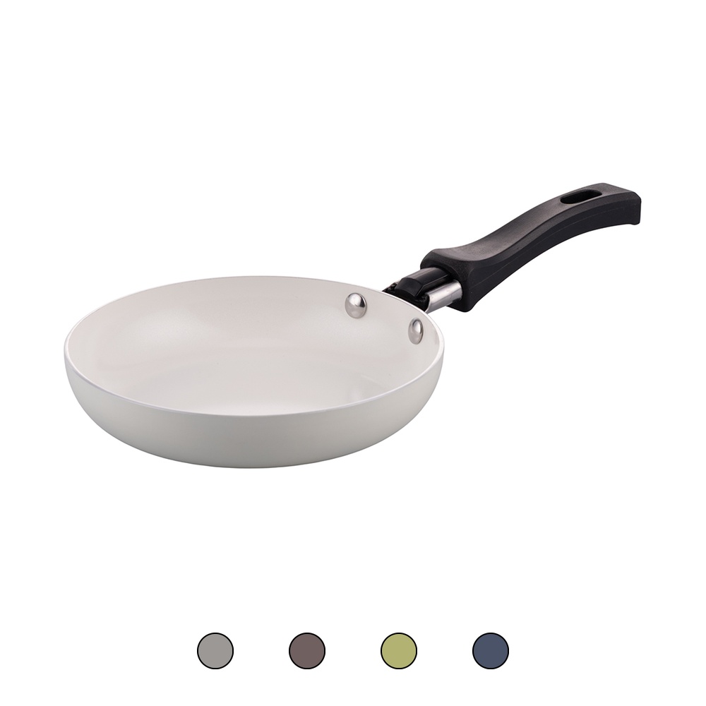 Mini padella 14 cm in alluminio, rivestimento in ceramica antiaderente, SìChef